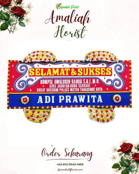 Papan Bunga Ucapan Selamat Pilangkenceng